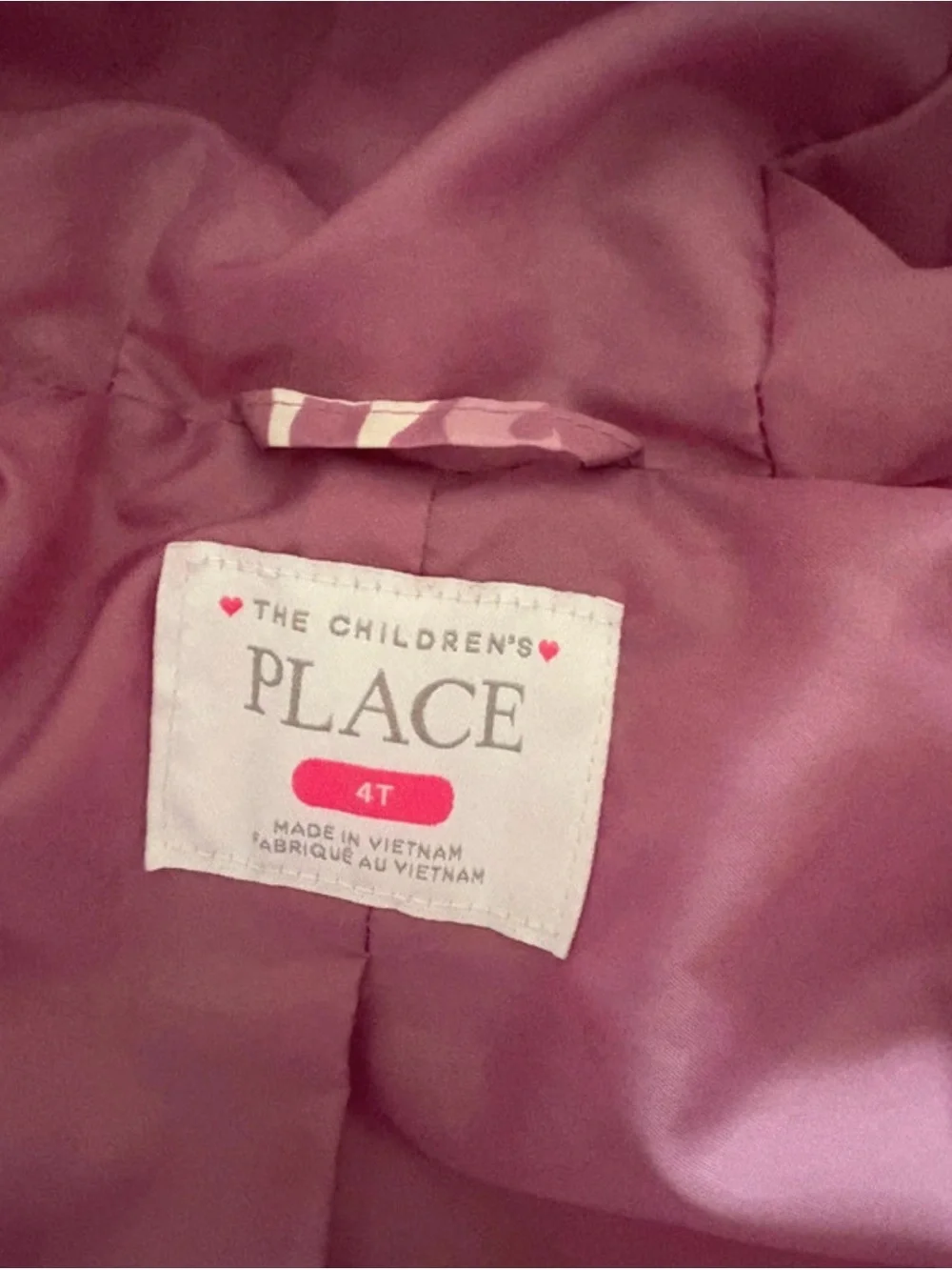 The Childrens Place image shows